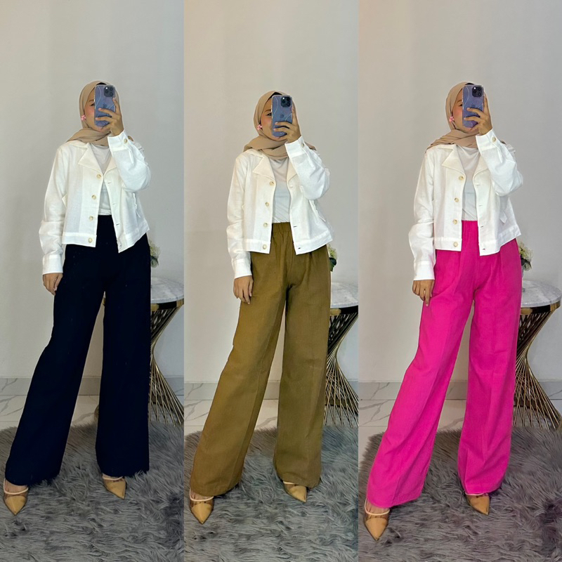 Lauren Button LS set with