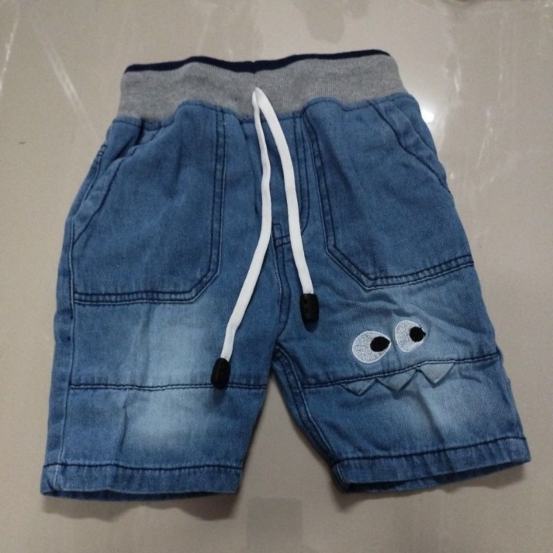 Celana Jeans Anak Pendek (1_5 Thn)