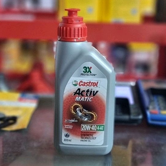 Oli Castrol Aktiv Matic 20W/40 0.8L