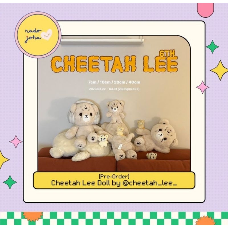 [DP PO] Cheetah lee doll by @cheetah_lee_
