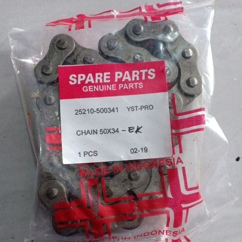 Chain / Rante Traktor Yanmar, Yst Pro XL YZC 50x34 EK-Japan Asli Ori