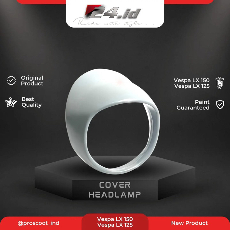 Cover Headlamp Vespa LX