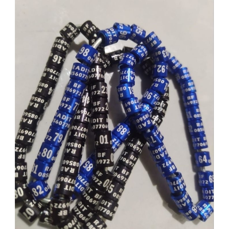 RING LASER CETAK NAMA PERKUTUT/MURAI BATU/LOVE BIRD/KENARI/JALAK PROSES CEPAT