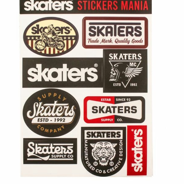 Sticker Set Skaters