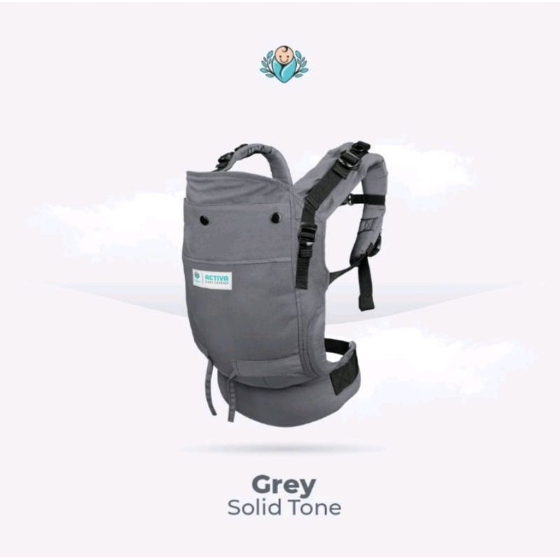 ACTIVA BABY CARRIER PRELOVED warna Grey
