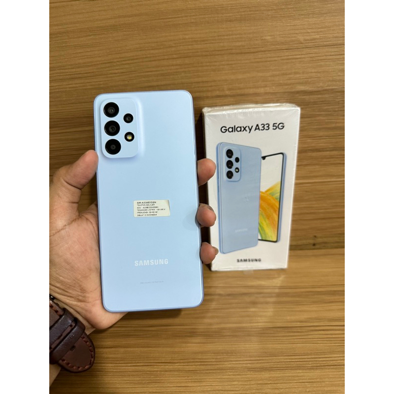 Dijual samsung A33 8/128(second)