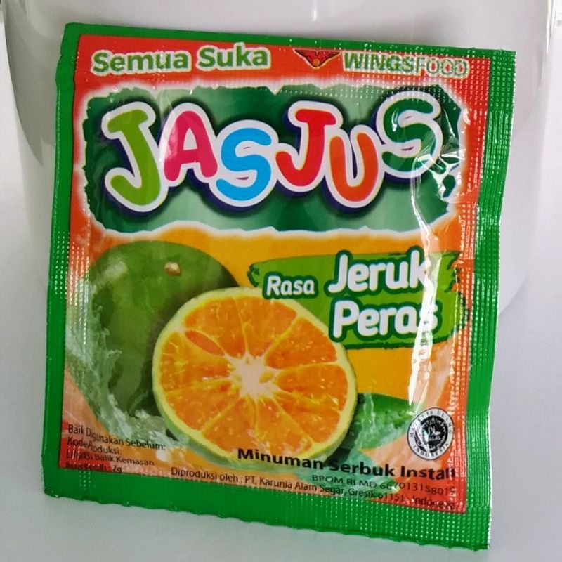 

Jasjus Minuman Buah Segar Rasa Jeruk Peras Per Pcs