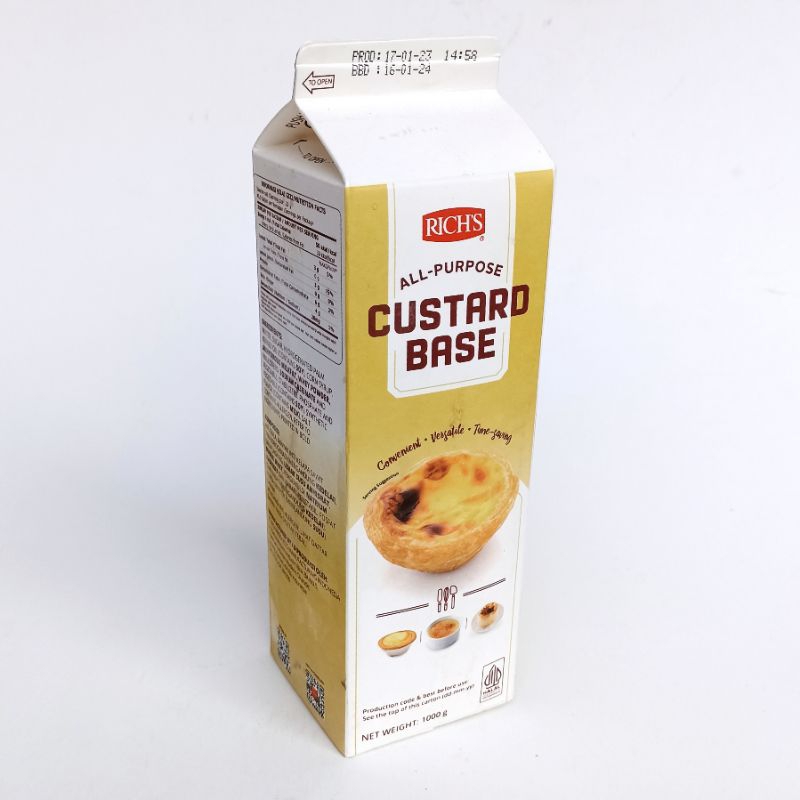 

RICHS CUSTARD BASE 1000 gr ( Gosend Bandung )