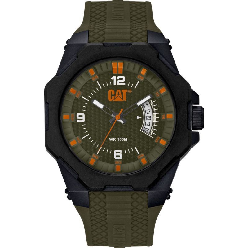 Jam Tangan Pria Caterpillar CAT. LM. 121.23.334 Analog Original Tali Rubber