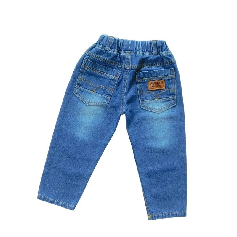 Celana Jeans Anak Laki Laki Keren Denim Premium Terbaru Panjang Usia 2 3 4 5 Tahun