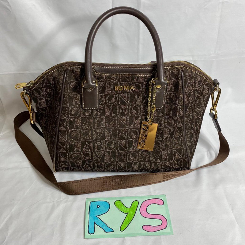 PRELOVED BONIA BAG ORIGINAL/TAS BRANDED WANITA/TAS PEREMPUAN/SECOND