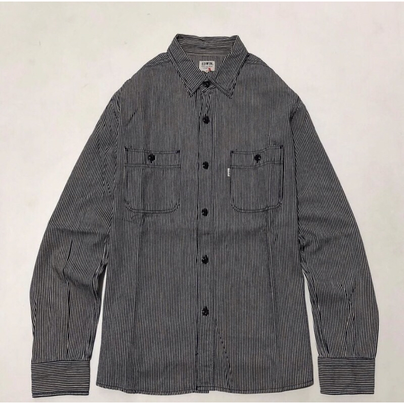 Kemeja flanel Edwin motif Hickhory