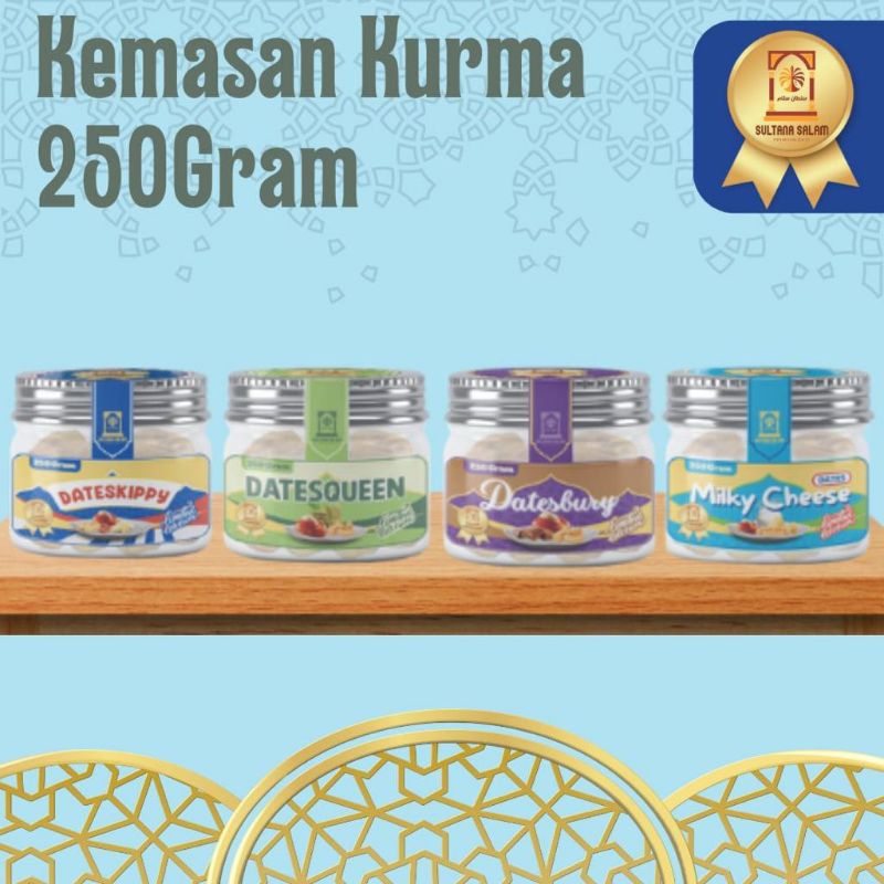 

Kurma Sultana Salam Kemasan 250gram