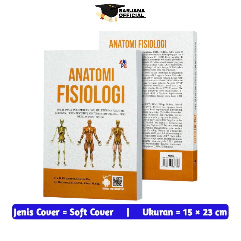 Buku Keperawatan Anatomi Fisiologi Dasar Dasar Anatomi Fisiologi | Pustaka Baru Press.