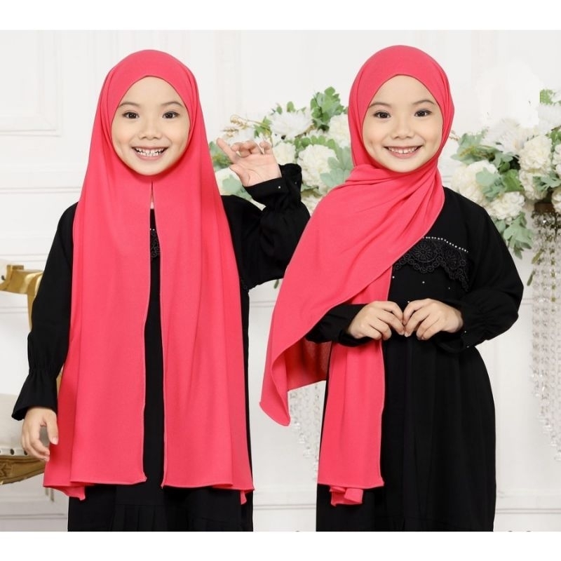 Pasmina Instan Anak - Pastan jersey anak