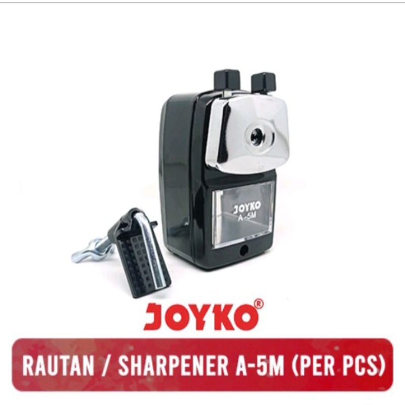 

OROTAN PENSIL PUTAR BESI/RAUTAN PENSIL PUTAR BESI MERK JOYKO