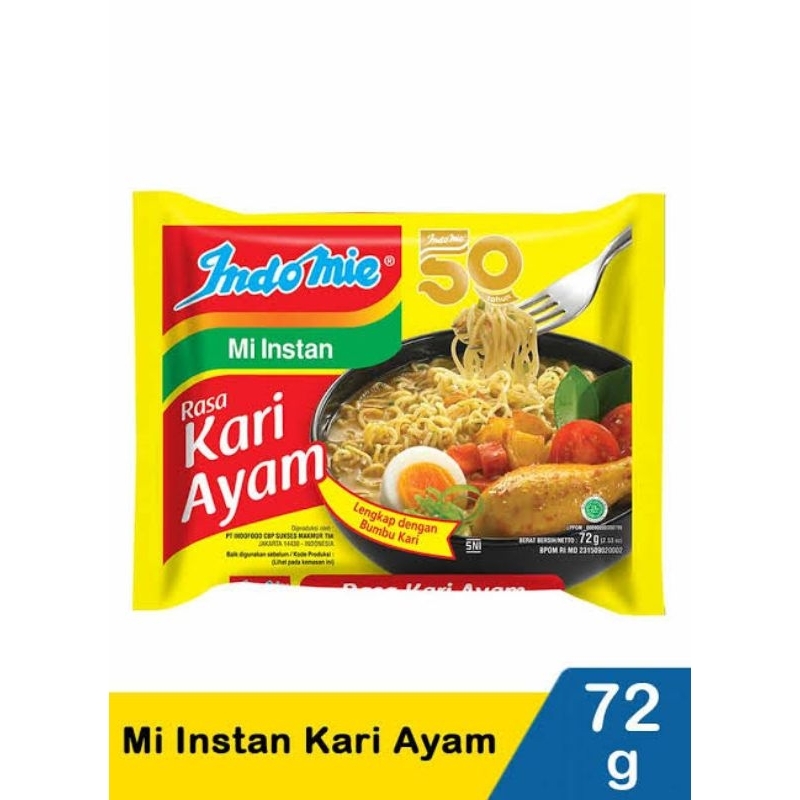 

Indomie Kari Ayam 72 g