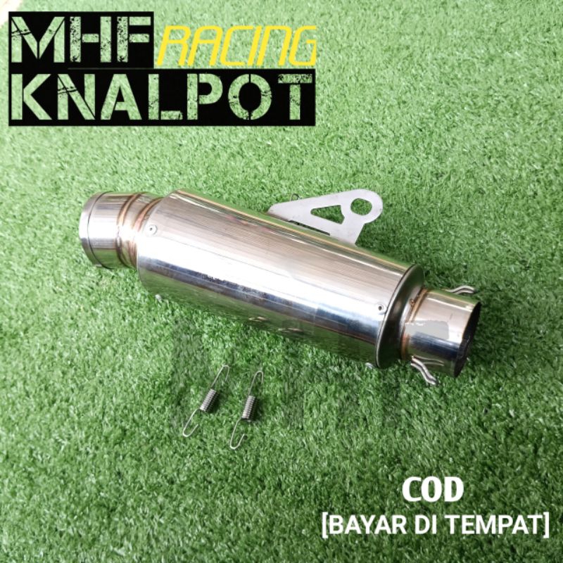 Silencer Knalpot Polos Inlet 50mm/Slincer Only