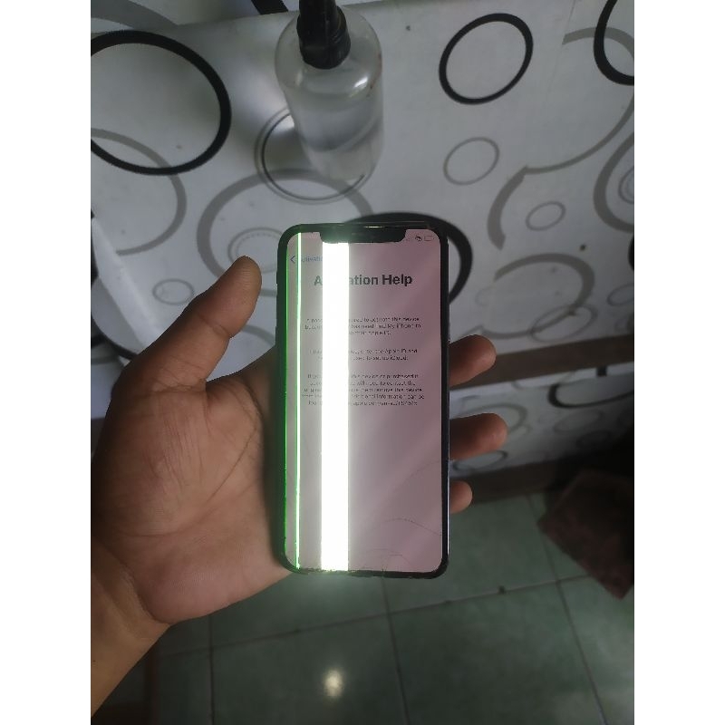 mesin normal iphone x 64 Gb Icloud original copotan