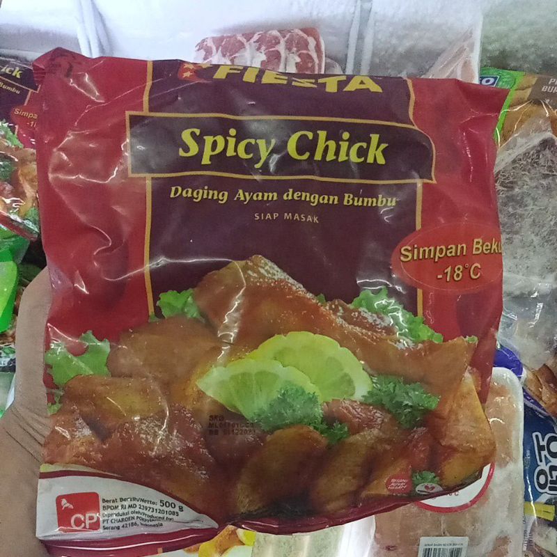 Fiesta Spicy Chick 500G (Dagin Ayam Dengan Bumbu)