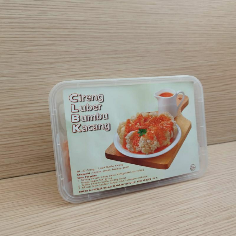 

Cireng Luber Bumbu Kacang (CLBK)