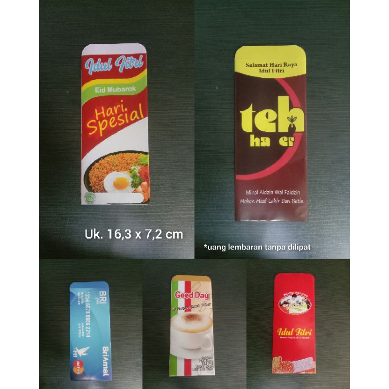 

amplop lebaran uang tanpa dilipat
