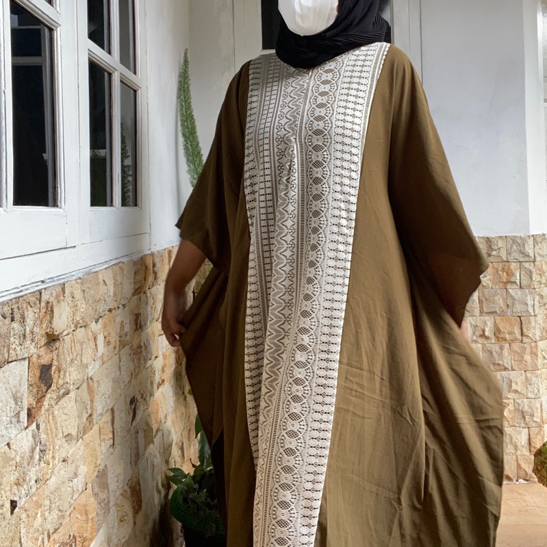 KAFTAN JUMBO BRUKAT -By click storeid