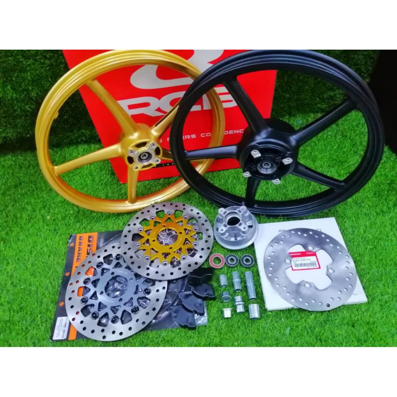(RCB) RACING BOY SPORT RIM SP 522 SIZE 140/160*17 PNP UNTUK MOTOR HONDA SONIC | VELG ORIGINAL RCB SP