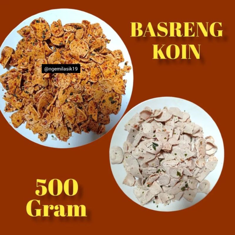 

BASRENG KOIN/BASRENG PIPIH 500gr