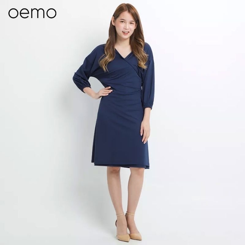 SALE OEMO Reversible Women Dress With V - Neck