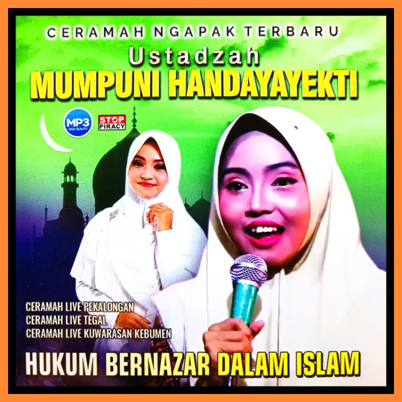 Kaset Mp3 Audio Ceramah Islami Dakwah Ustadzah Mumpuni Handayakyeti Pilihan Terbaru.