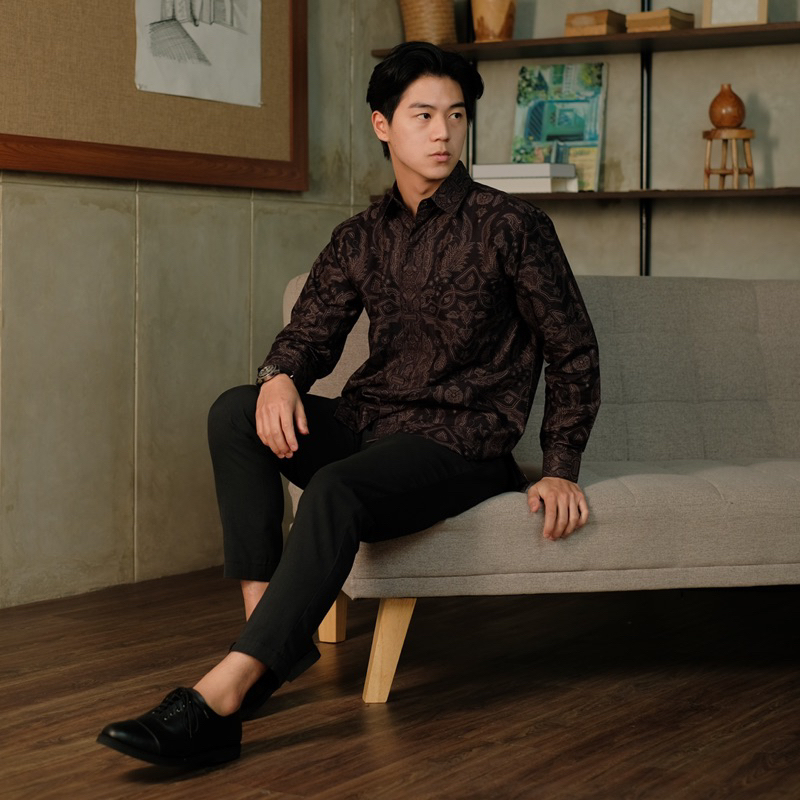 Batik Ayman - RAJENDRA | Kemeja Batik Pria Katun Solo Halus