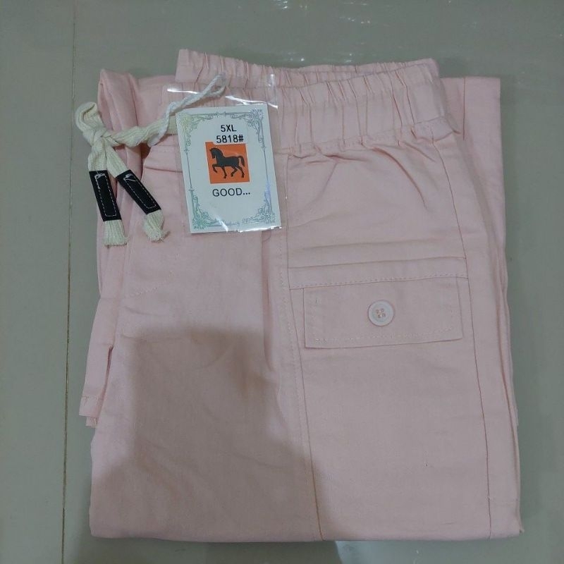 (Size XL, 3XL, 5XL, 7XL) Celana Kulot Soft Jeans Import Premium merk GOOD 1818# XL, 3818# 3XL, 5818# 5XL, 7818# 7XL