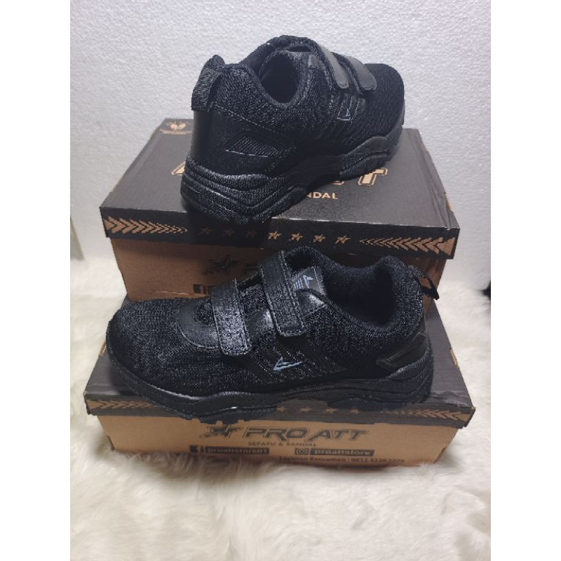 SEPATU PROATT MCL670 TEMPEL VECRO.SEPATU SEKOLAH ANAK.SIZE 31_38