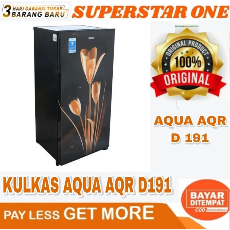 Aqua AQR D191 Kulkas 1 pintu AQR D 191