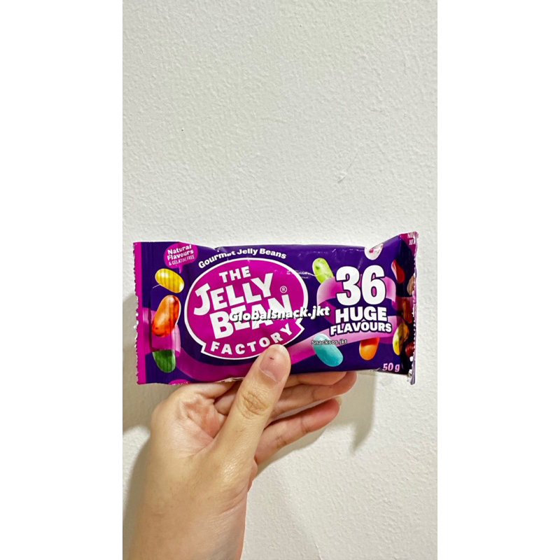 

THE JELLY BEAN FACTORY GOURMET JELLY BEANS 36 HUGE FLAVORS CANDY