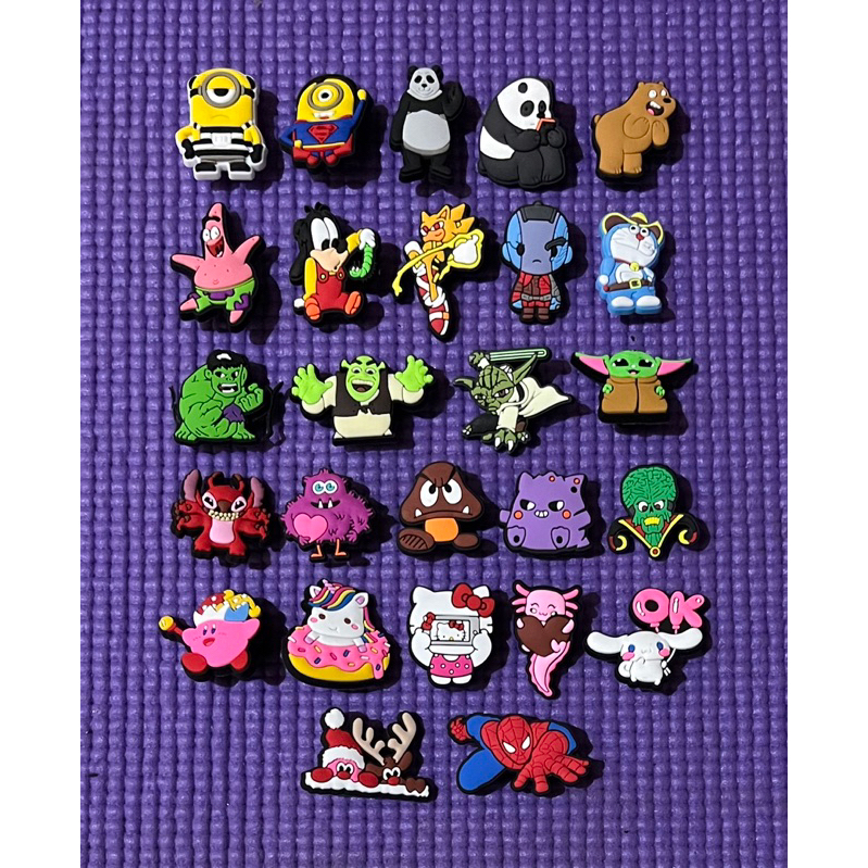 Jibbitz crocs | crocs charms | jibbitz unik | tempelan jibbitz | jibbitz