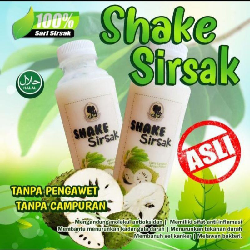 

Shake sirsak 250ml