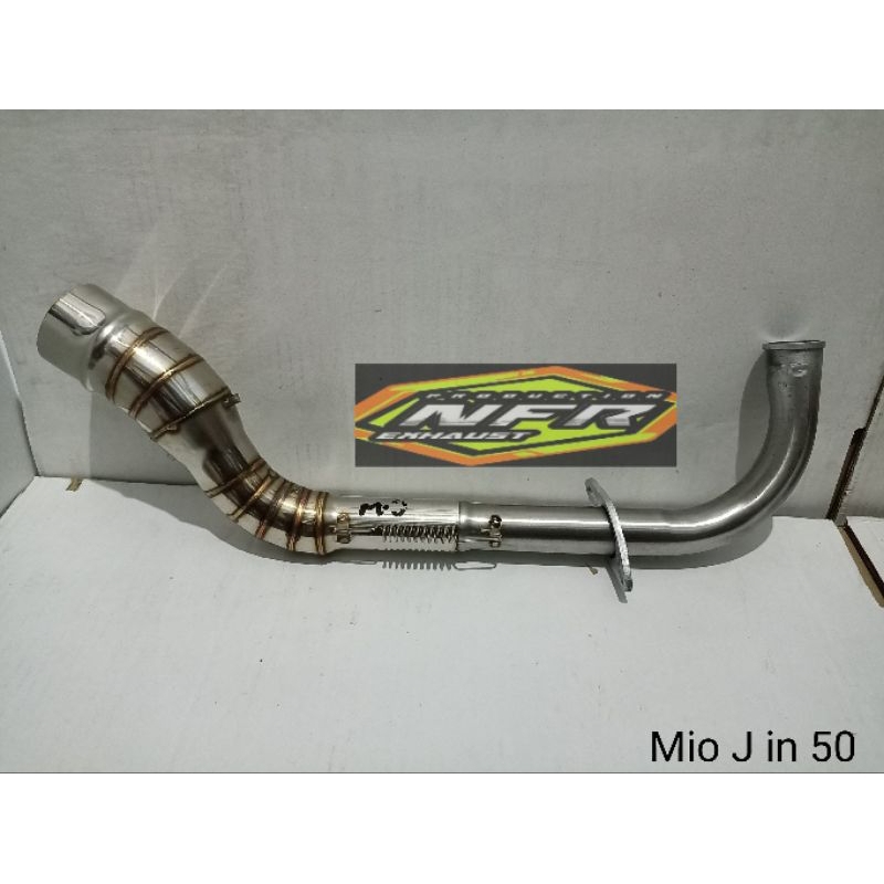 Leher Knalpot Racing Mio J in 50 mm