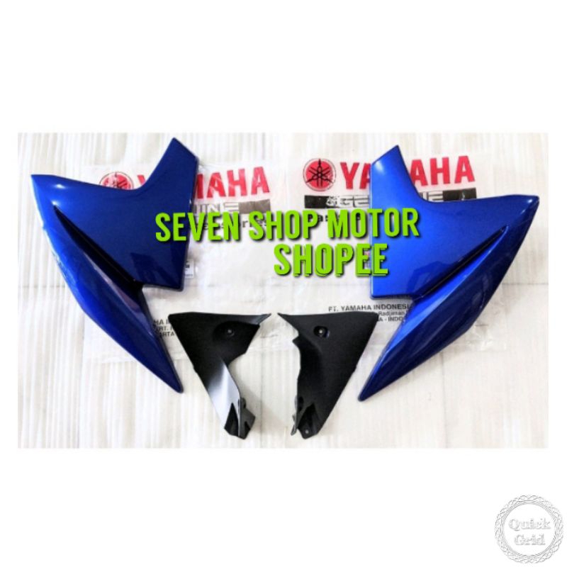 SAYAP TANGKI SET KANAN KIRI YAMAHA VIXION NVL (1PA) BIRU ORIGINAL YAMAHA YGP