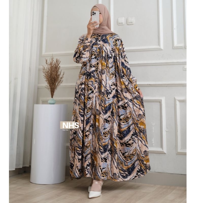 Zahirah Maxy gamis jumbo
