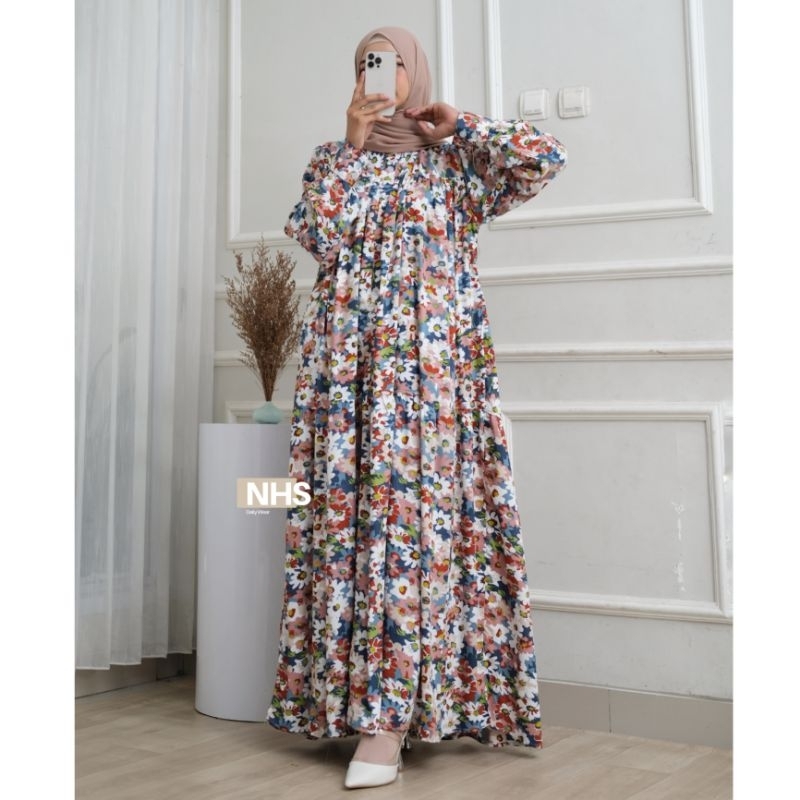 Zahirah Maxy gamis jumbo