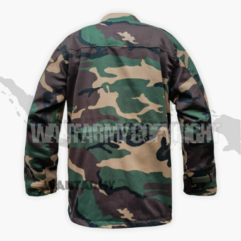 Jaket Loreng Nato Bolak Balik/Jaket Parka Loreng