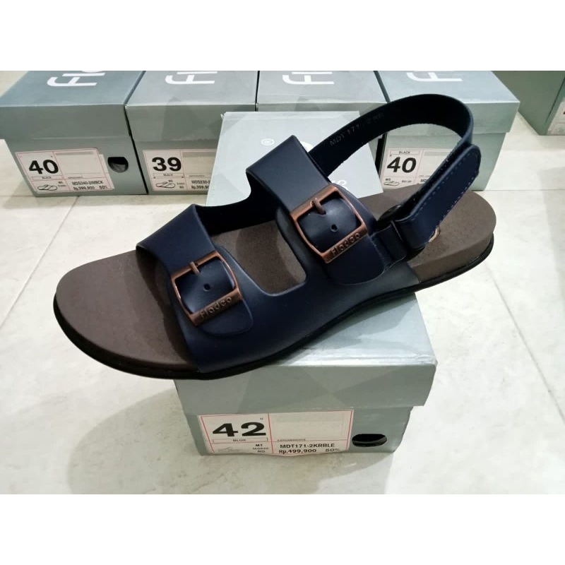 Sandal Pria Fladeo Tali Belakang size 40 41 42