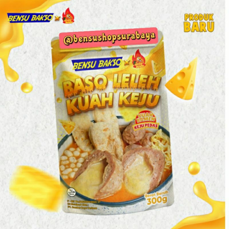 PO RESTOCK!! Bensu bakso Leleh Keju