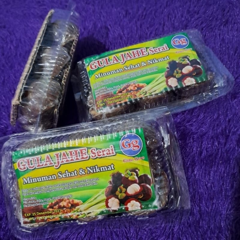 

Minuman Gula Jahe Serai GORO GORO, Herbal, Hangat, Sehat dan Nikmat a