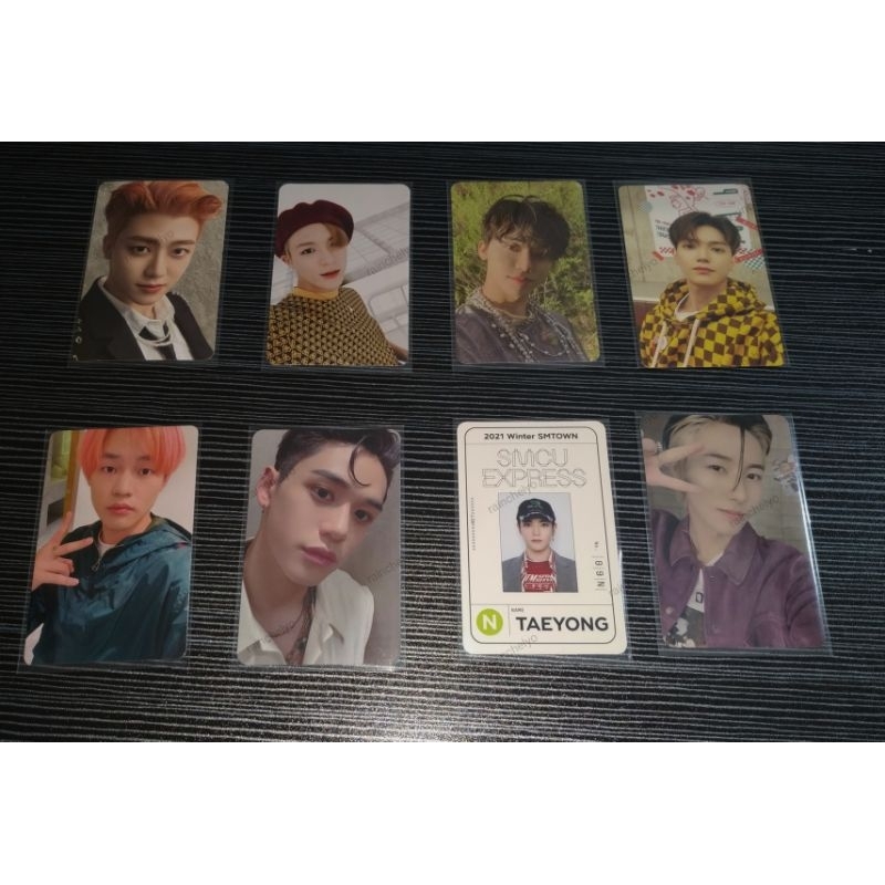 official pc photocard jeamin jeno taeyong renjun chenle Lucas 4x6 universe wgu we go up future hello
