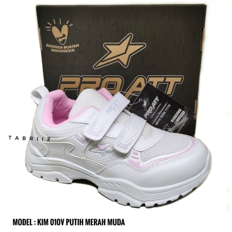 BARU Sepatu Sekolah Anak TK PAUD SD Sepatu Anak ATT PRO ATT JAGUAR ORIGINAL - SIZE 28-33