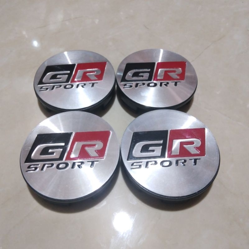 dop roda tutup velg variasi avanza xenia grand max luxio diameter 5,7cm harga set motif GR sp