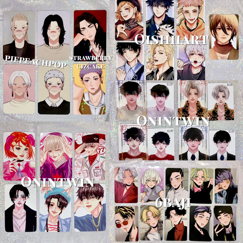 PC photocard 6baji tokyo revengers jujutsu kaisen aot [PRELOVED]